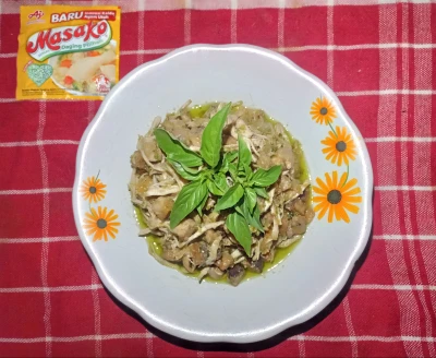 Sambal tempe ayam suwir