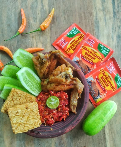 Sambal Tempong khas Banyuwangi ala Ajinomoto terasi udang