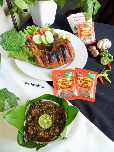 Sambal Terasi Leunca Ayam Bakar
