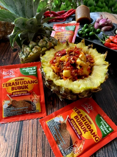 Sambal Terasi Nanas: Segar STECU!