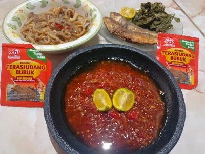Sambal terasi udang bubuk
