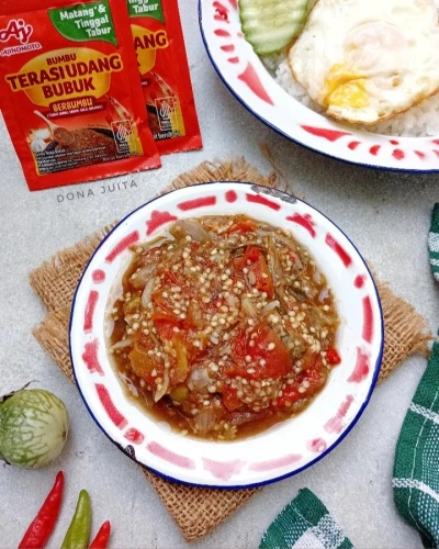 Sambal Terong Rebus