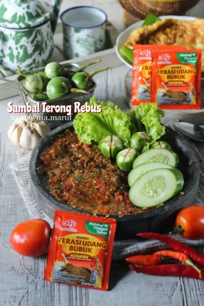 Sambal Terong Rebus
