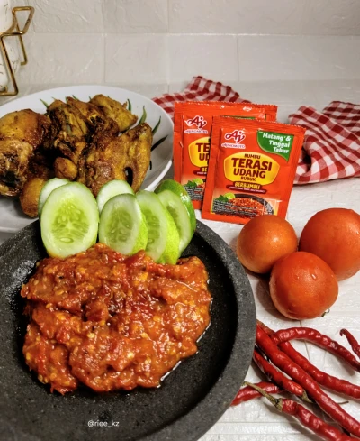 Sambal Tomat Ajinomoto Terasi Udang