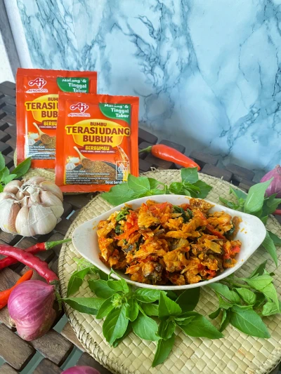 Sambal Tongkol Ala Ajinomoto Terasi Udang Bubuk
