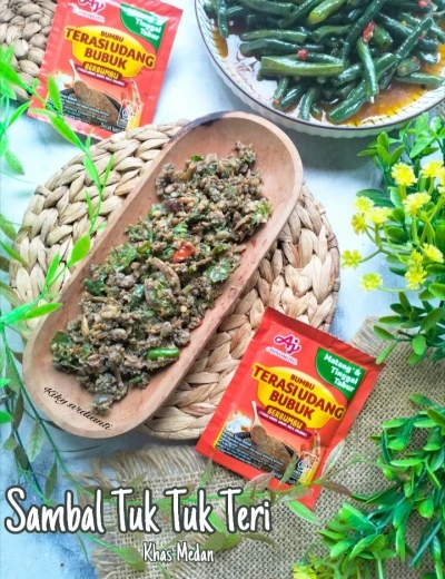 Sambal Tuk tuk teri khas Medan