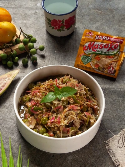 Sambel Ijo Teri Kecombrang