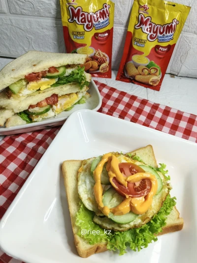 sandwich telur ala mayumi