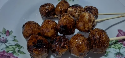 Sate bakso praktis