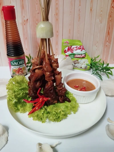 SATE JAMUR ala Saori Saus Tiram