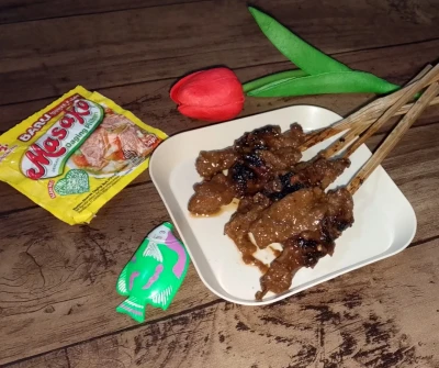 Sate kambing ala Masako daging sapi
