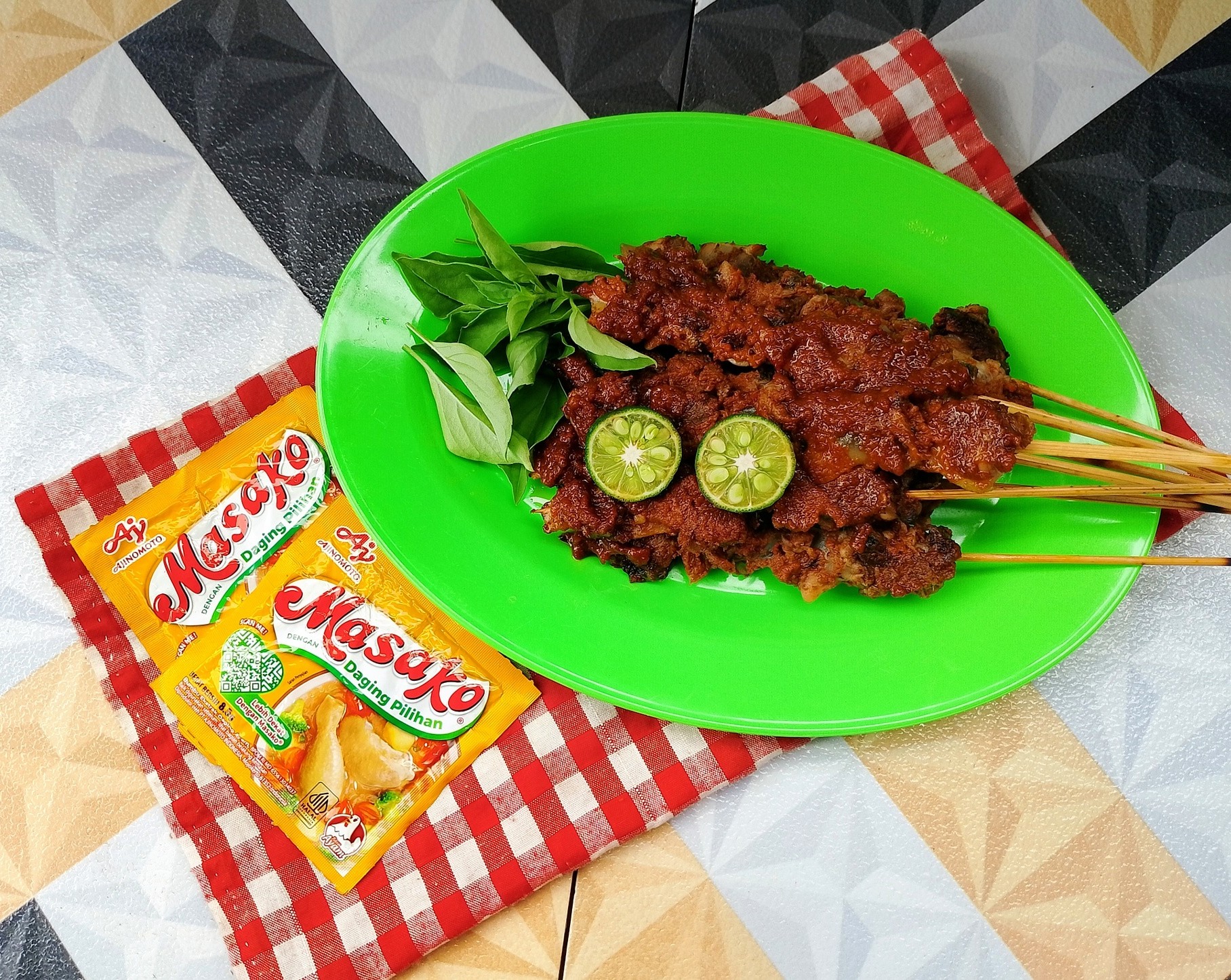 Sate Kerang Bumbu Madura