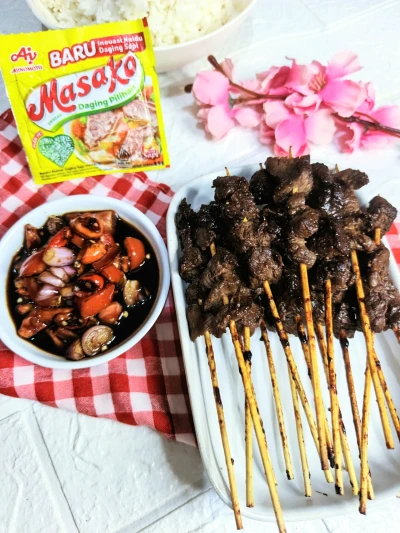 Sate panggang teflon