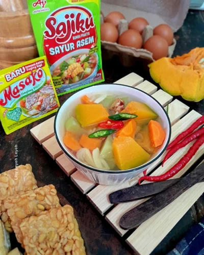 SAYUR ASEM LABU KUNING