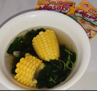 Sayur bayam simple