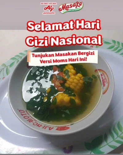 Sayur Bening Kelor Jagung