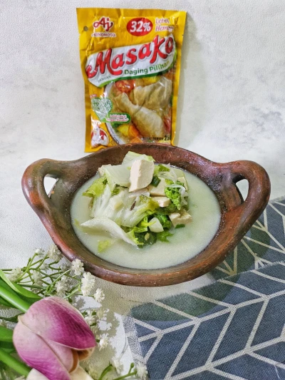 Sayur Bobor Sawi Putih Masako