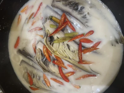 sayur jantung pisang