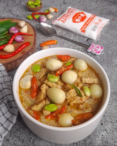 Sayur Lombok Telur Puyuh