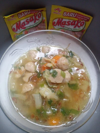 Sayur Sop ala Masako