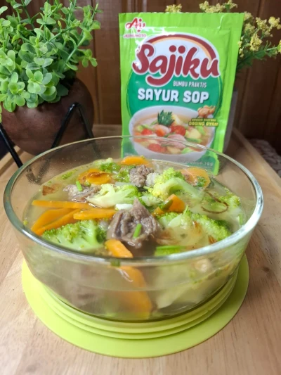 Sayur Sop Daging Brokoli