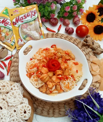 Seblak Krupuk Sambal Rica-rica