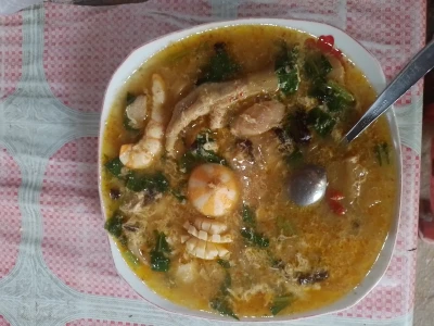 Seblak seafood korea