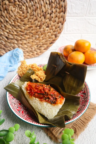Sego Gegog Sambel Teri