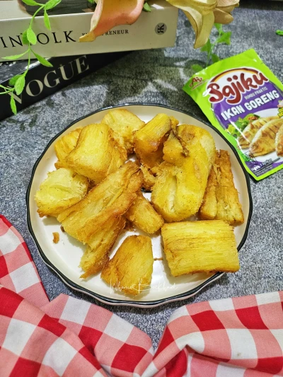 Singkong Bumbu Kuning ala Sajiku