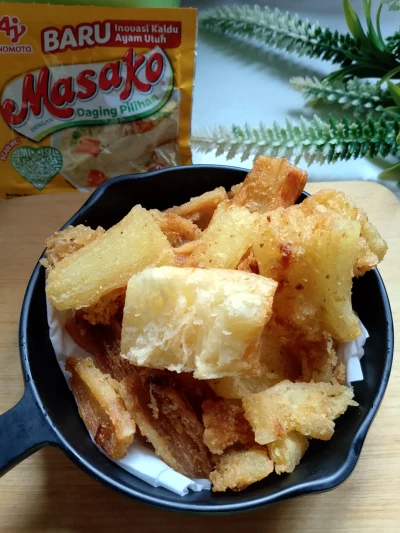 Singkong Goreng Masako