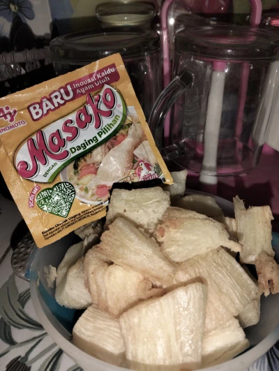 Singkong Rebus ala Masako