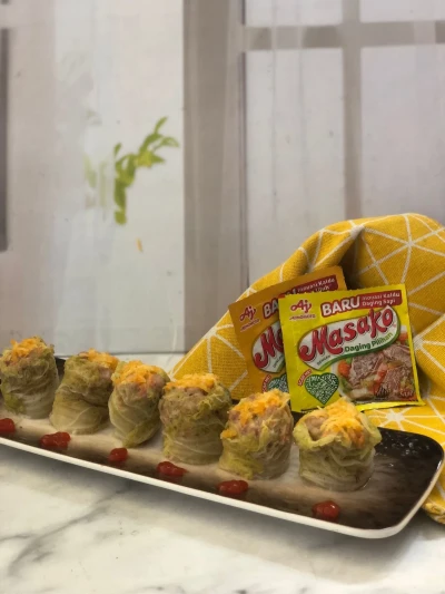 Siomay Kukus Sawi Putih Isi Ayam Ala Masako® Rasa Ayam