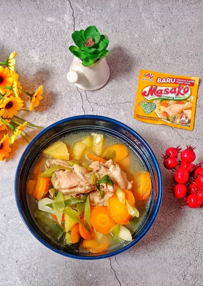 Sop Ayam Kampung Simpel