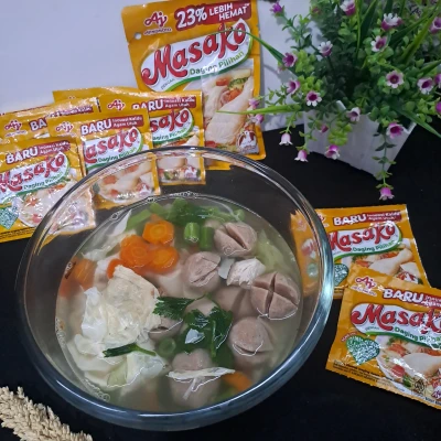 SOP AYAM  KEMBANG TAHU