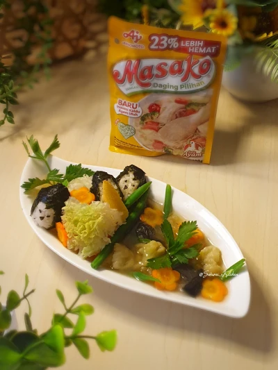Sop Jamur Salju Ala Chef  Olivia