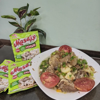 SOP KAKI SAPI KALDU JAMUR