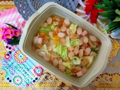 Sop Sayur Sosis