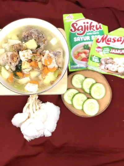 Sop Sehat Jamur Putih