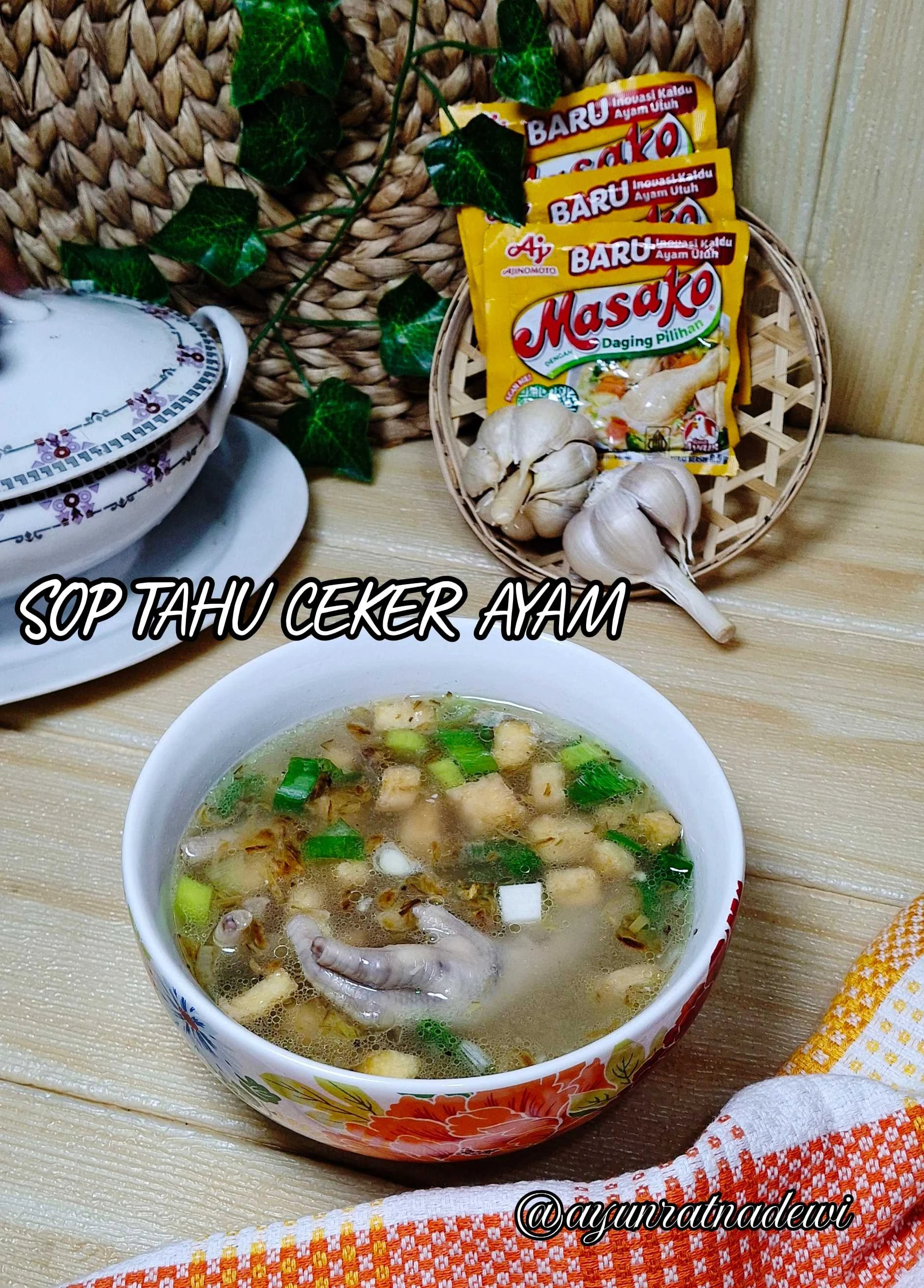 SOP TAHU CEKER AYAM