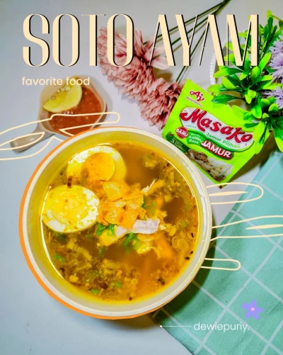 Soto Ayam Kuah Bening ✨
