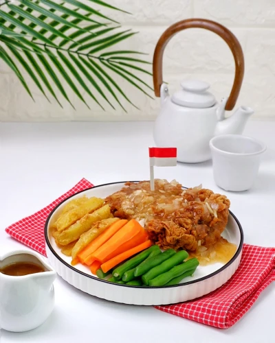 Steak Ayam Crispy