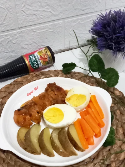 Steak Ayam Saus Tiram