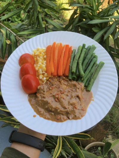 Steak Tempe Saus Kacang