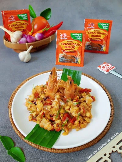 STECU (Sambal TEmpe Caluk Udang)