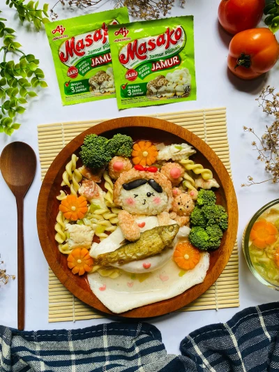 Sup Ikan Masako® Kaldu Jamur ala Mami Abe