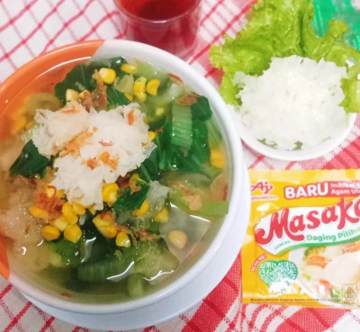 Sup Jamur Kristal Sawi