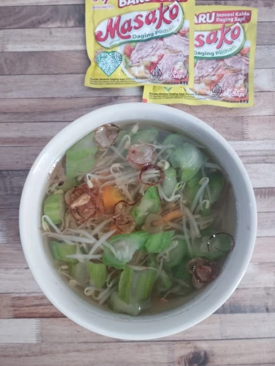 Sup Oyong Kecambah Wortel