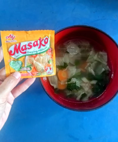 Sup sayur rumahan