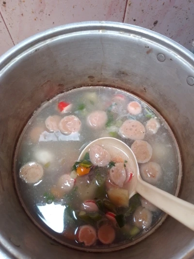 Sup sosis baso tetelan