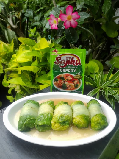 Tahu Ayam Gulung Sawi
